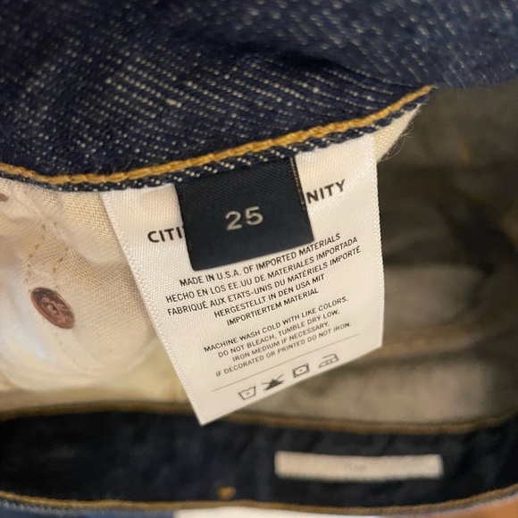 Blue Citizens of Humanity Denim Jeans - Picture 5 of 5